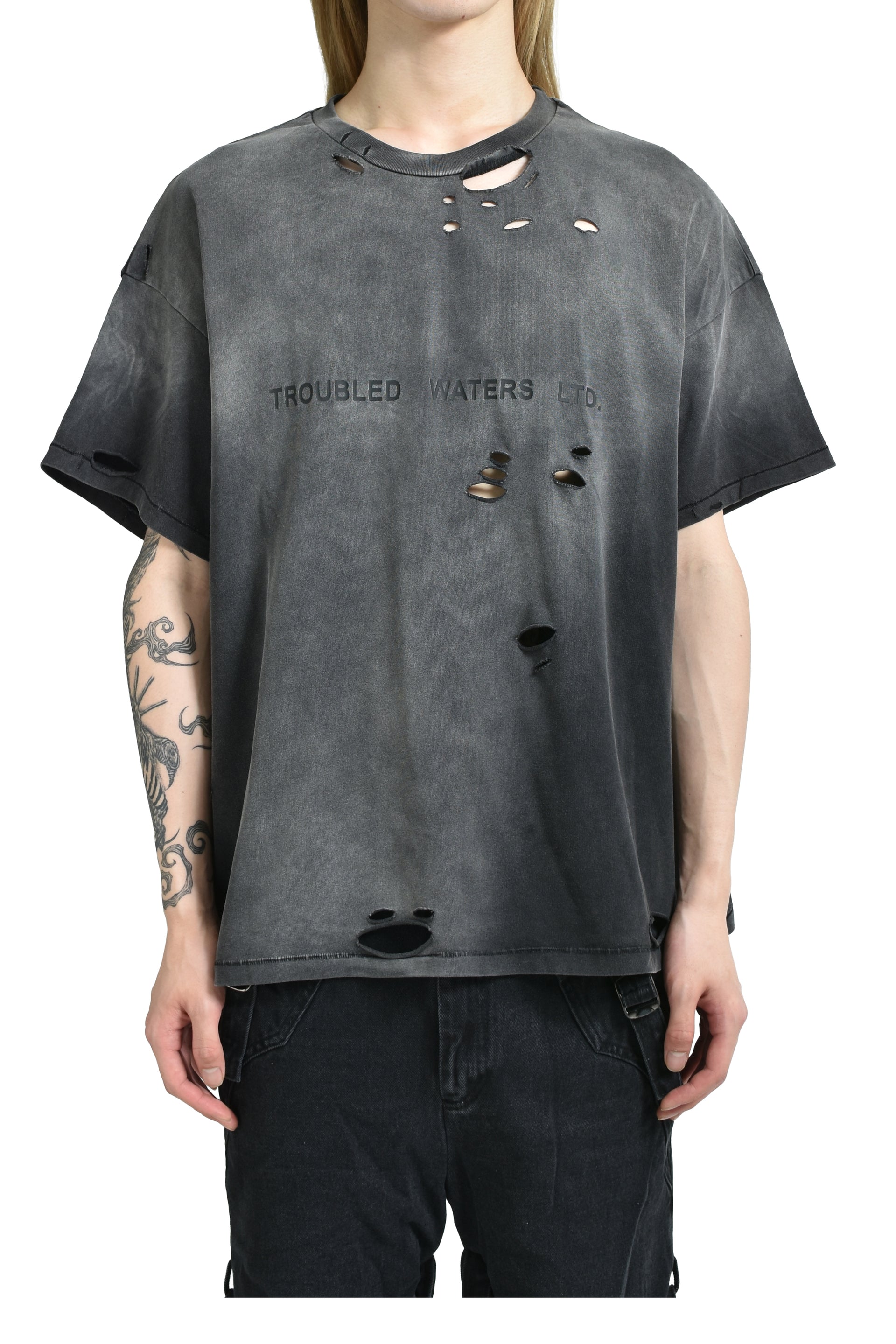 DETOX TEE / FADED BLK