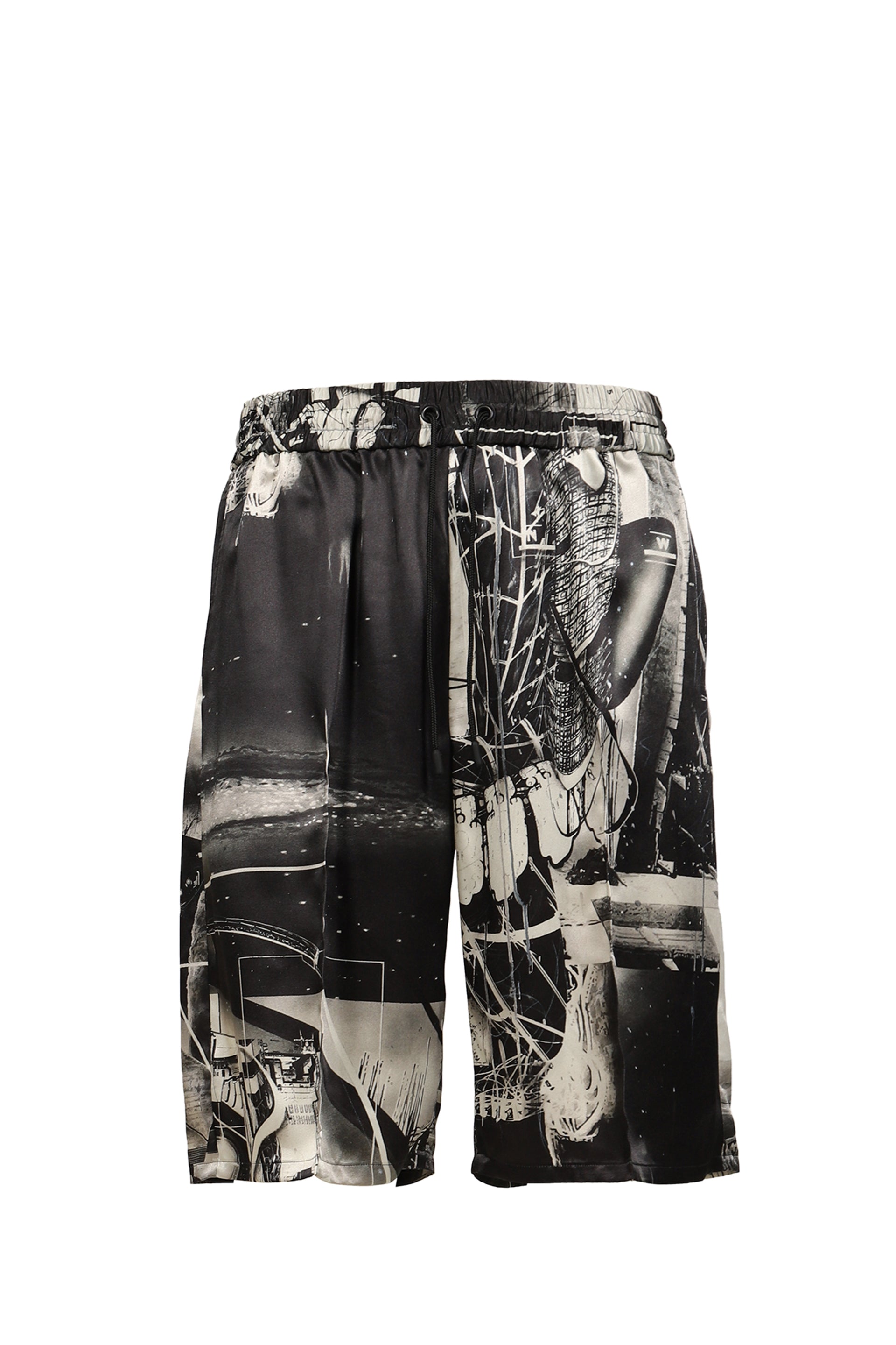 THE HOUSE OF COSMIC HORROR PAINTING PANTS / BLK