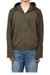 HANK HOODIE ZIP-UP / KHA 