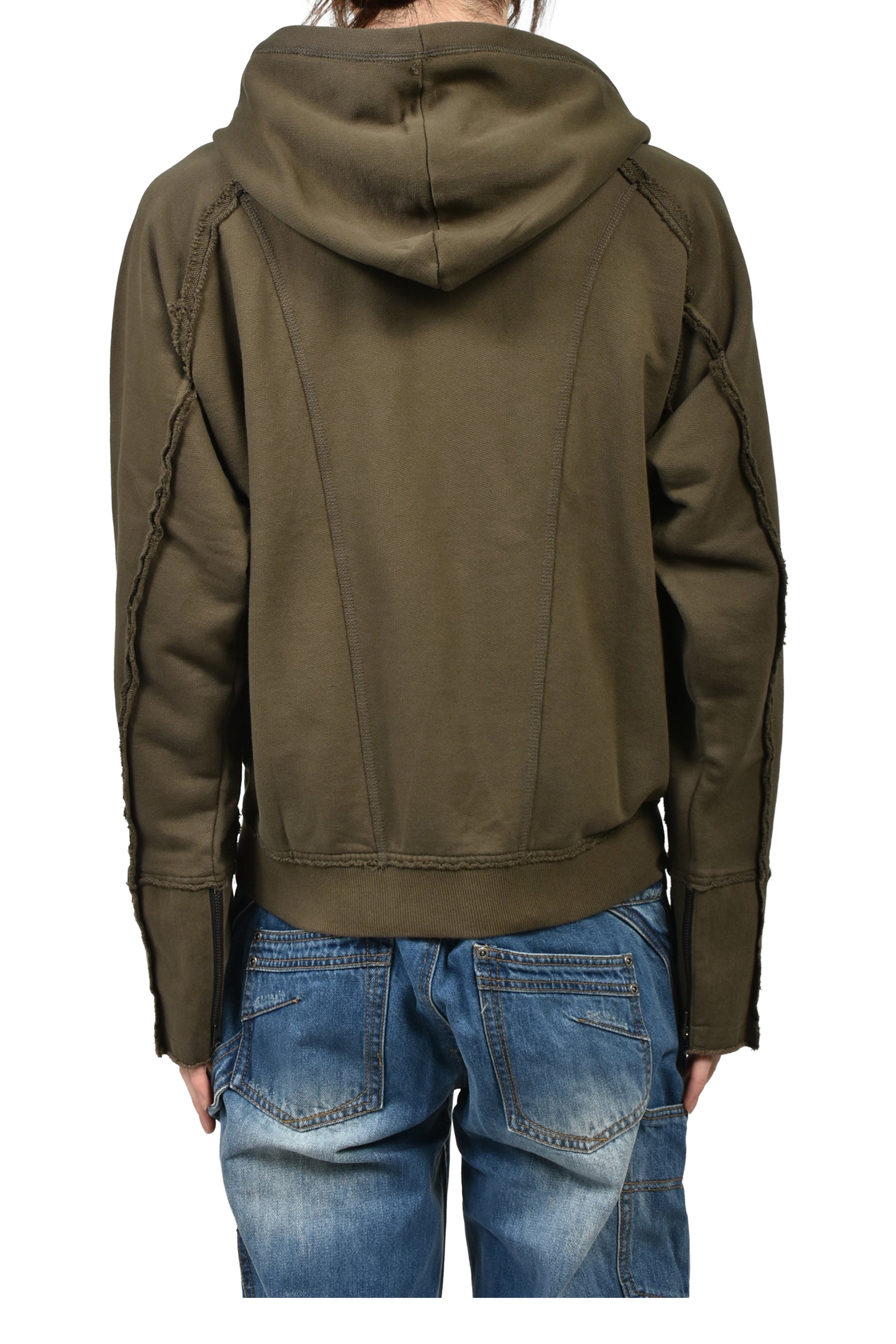 HANK HOODIE ZIP-UP / KHA 