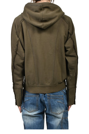 HANK HOODIE ZIP-UP / KHA 