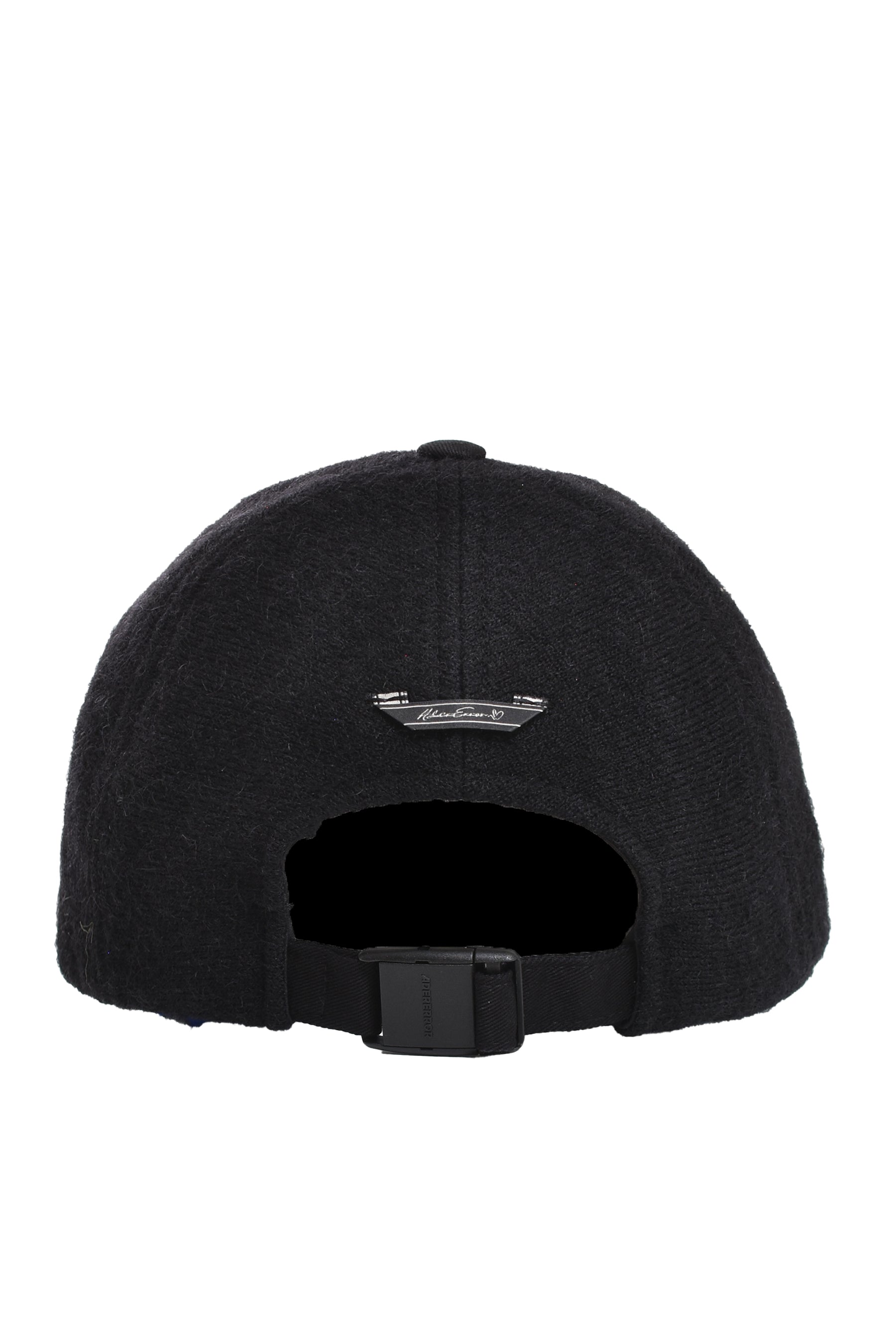 ADERERROR アーダーエラー FW23 KNITTED SIX PANELS CAP / NOIR -NUBIAN