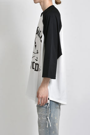 COLLAGE TEE / BLK WHT