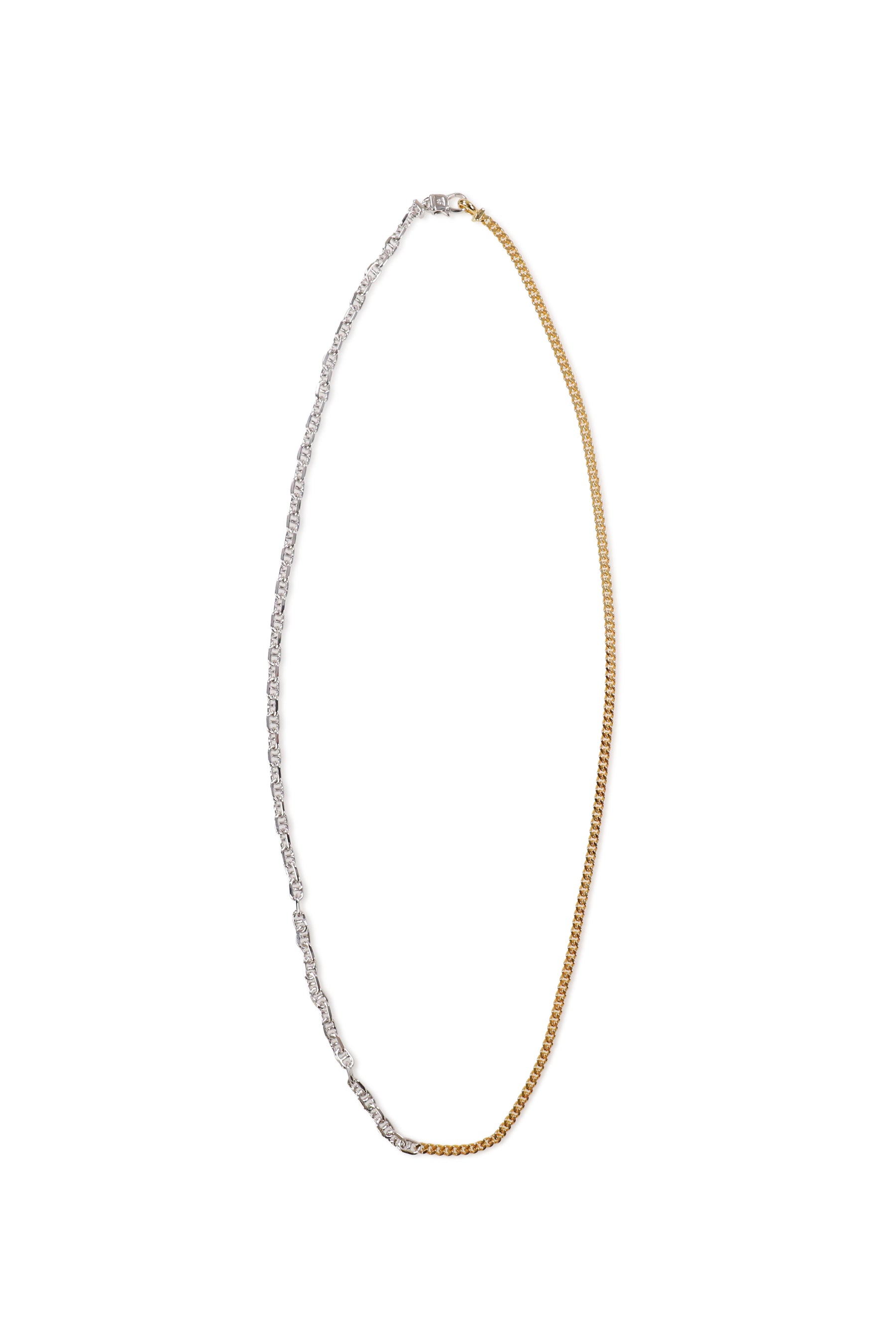 RUE CHAIN DUO / SIL GLD