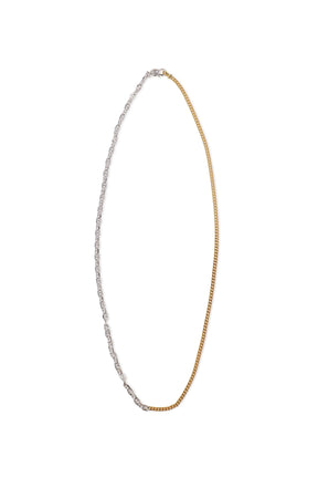 RUE CHAIN DUO / SIL GLD
