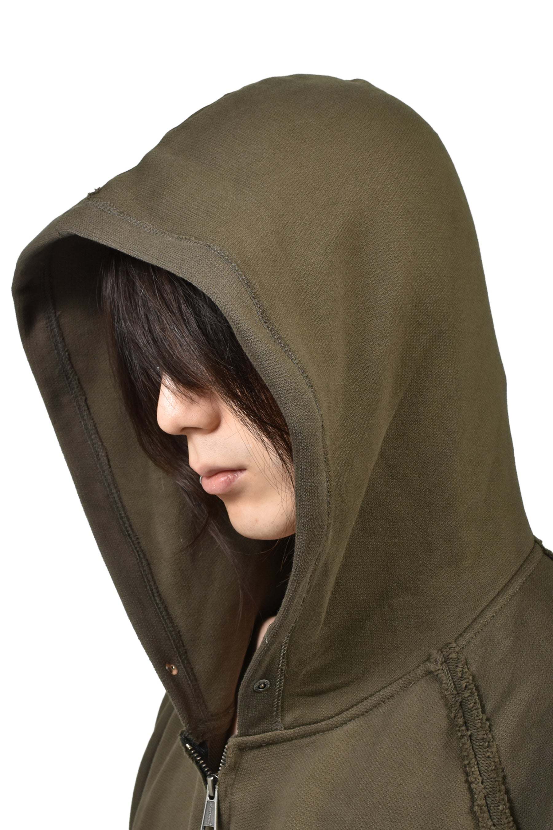 HANK HOODIE ZIP-UP / KHA 