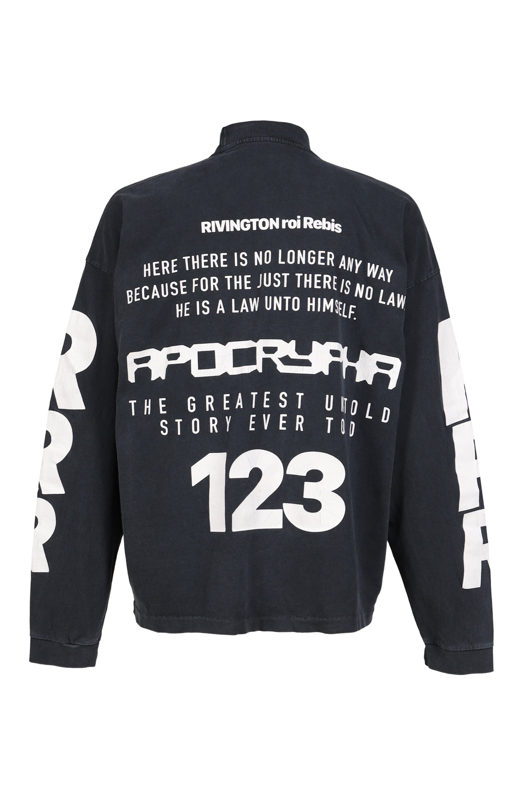 THE ANTI-BODY VINTAGE LS TEE / BLACK