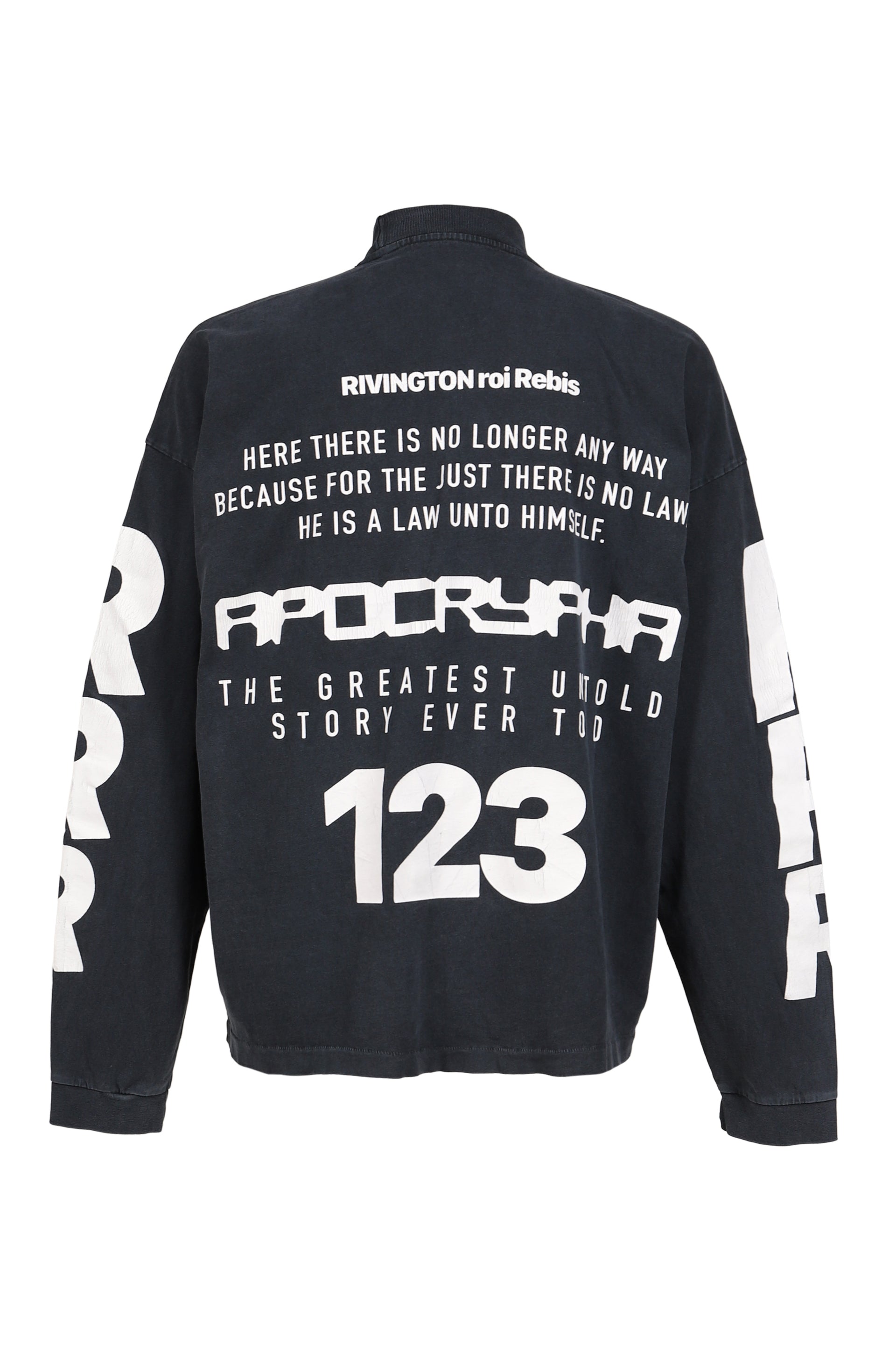 THE ANTI-BODY VINTAGE LS TEE / BLACK