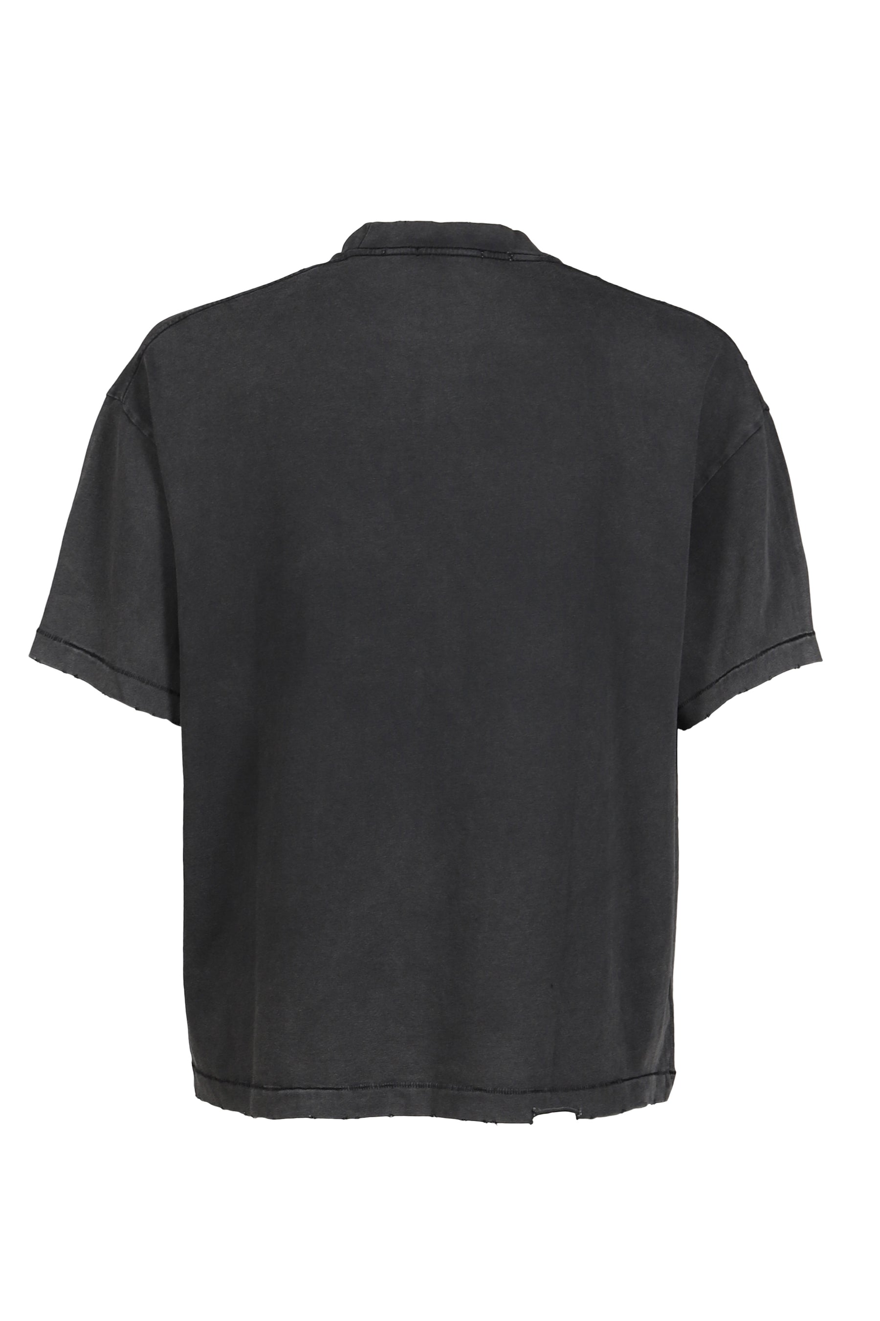 STAINED POCKET T / VINTAGE BLACK