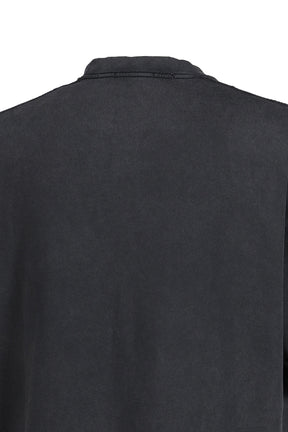 STAINED POCKET T / VINTAGE BLACK