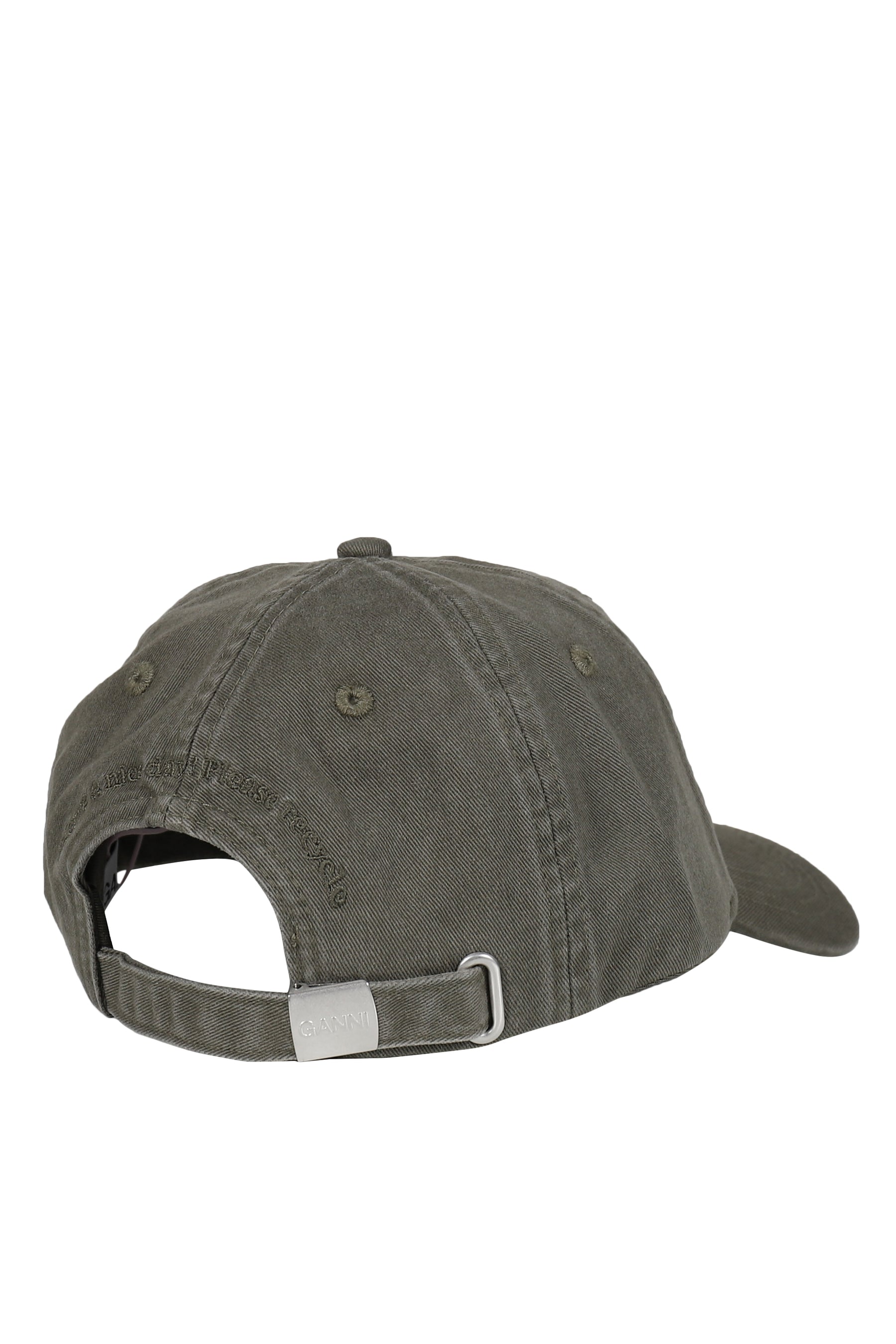 WASHED COTTON CANVAS CAP EMB / KALAMATA