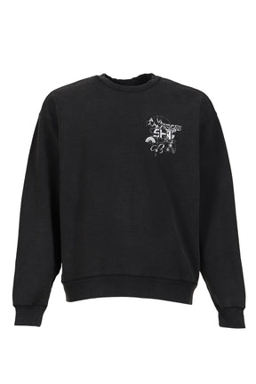 DEVASTATED WALL SWEATSHIRT / BLK 