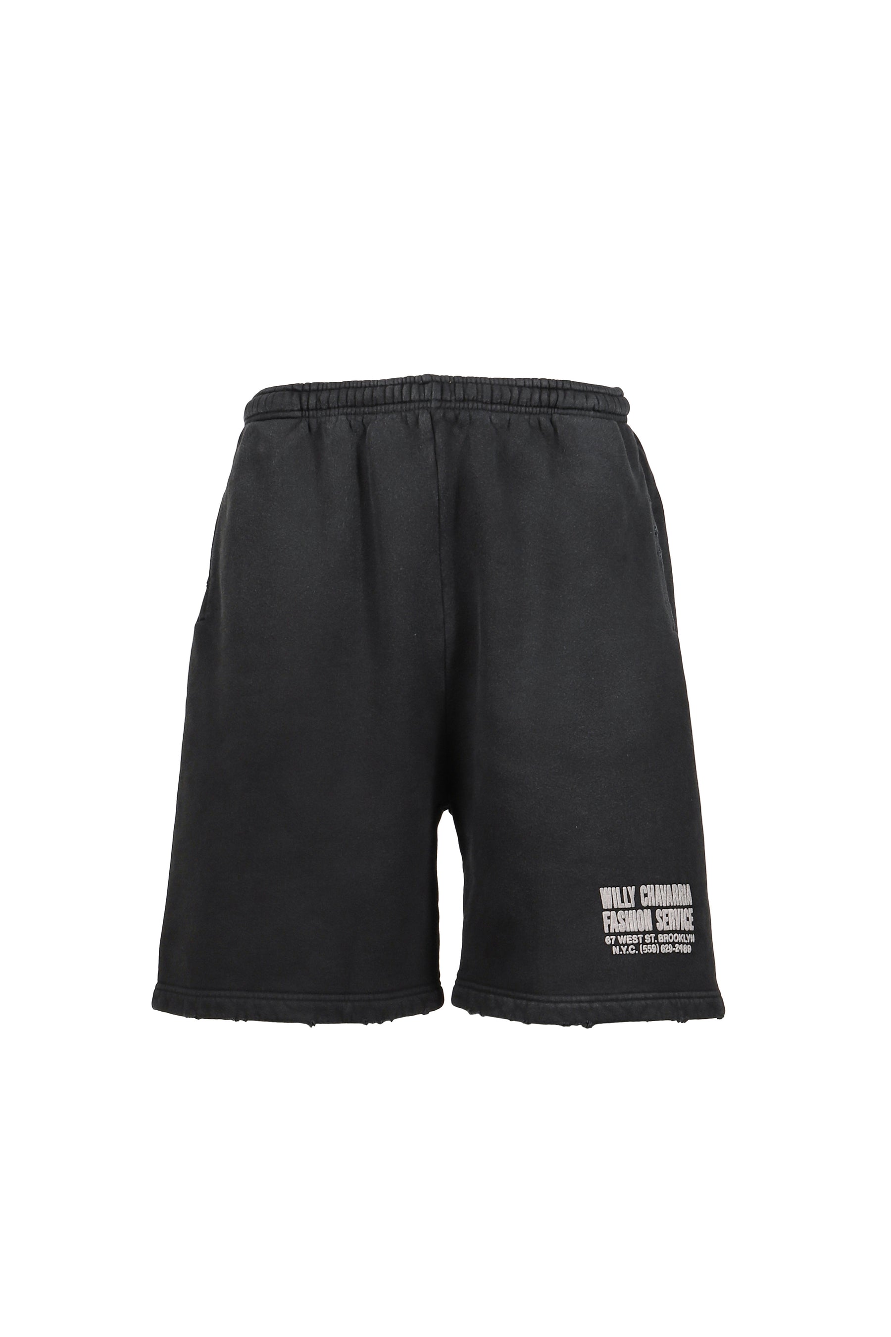 FASHION SERVICES WILLY SWEATSHORT / BLK 