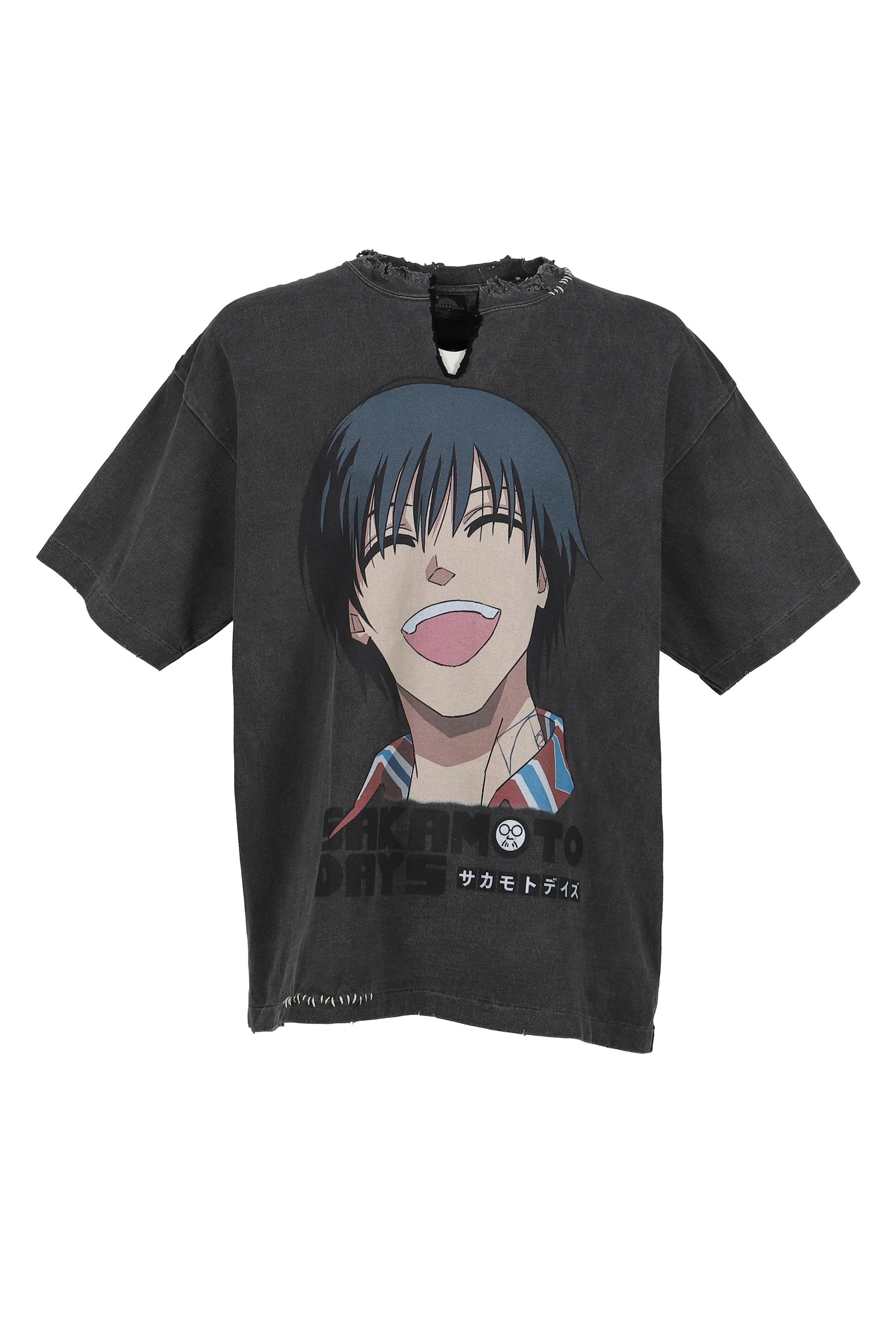 S/S T-SHIRT (NAGUMO)/ MINUS COLLABORATION / BLK