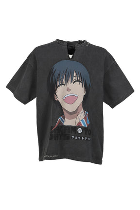 S/S T-SHIRT (NAGUMO)/ MINUS COLLABORATION / BLK