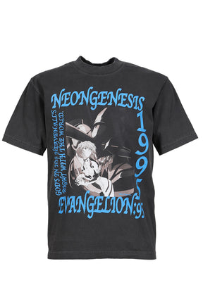 EV SS TEE/エヴァンゲリオン Tシャツ/トップス/カットソー EVANGELION:95 エヴァンゲリオン SS26 0070 T-SHIRTS / BLK - NUBIAN