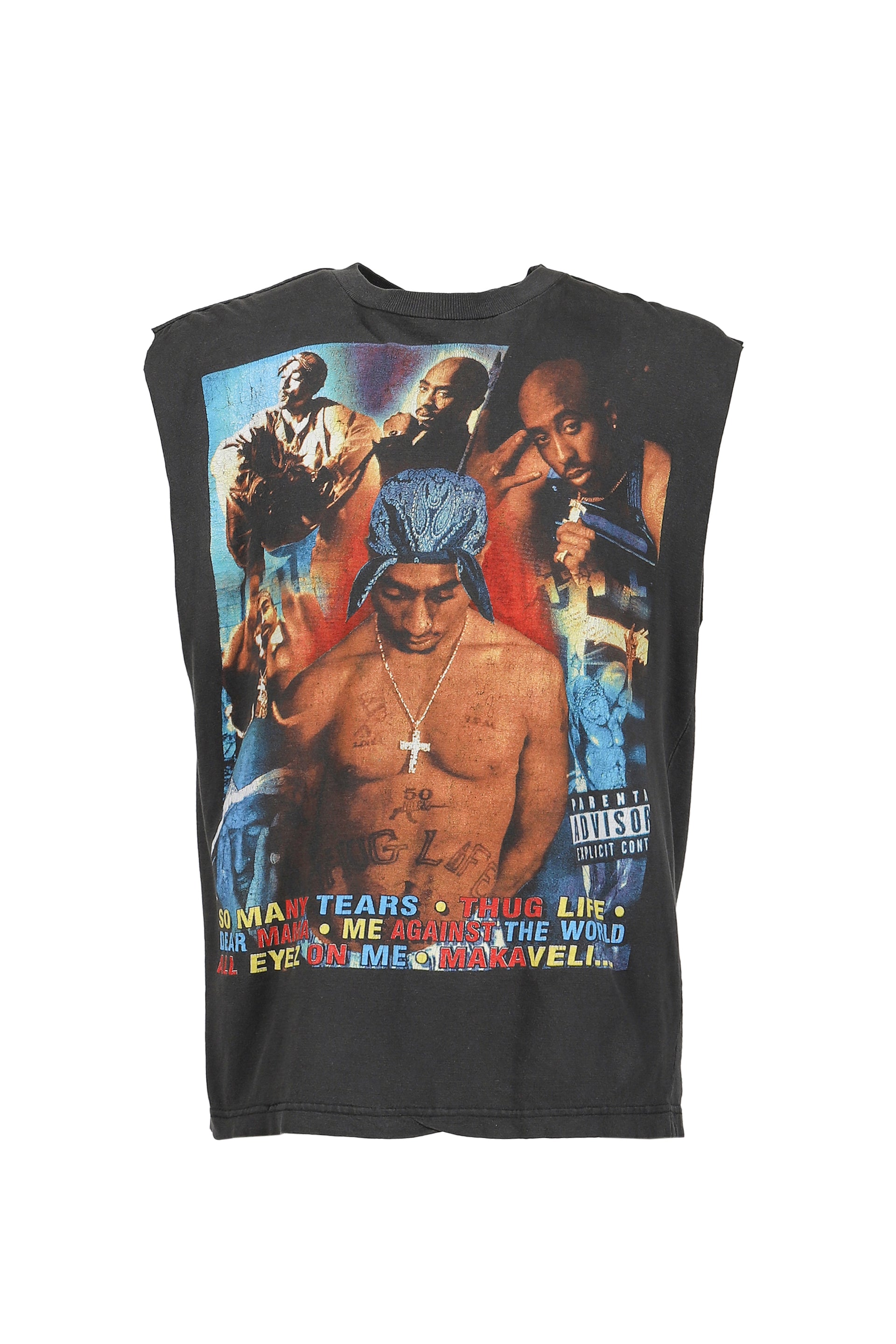 TUPAC VINTAGE TEE / GRY