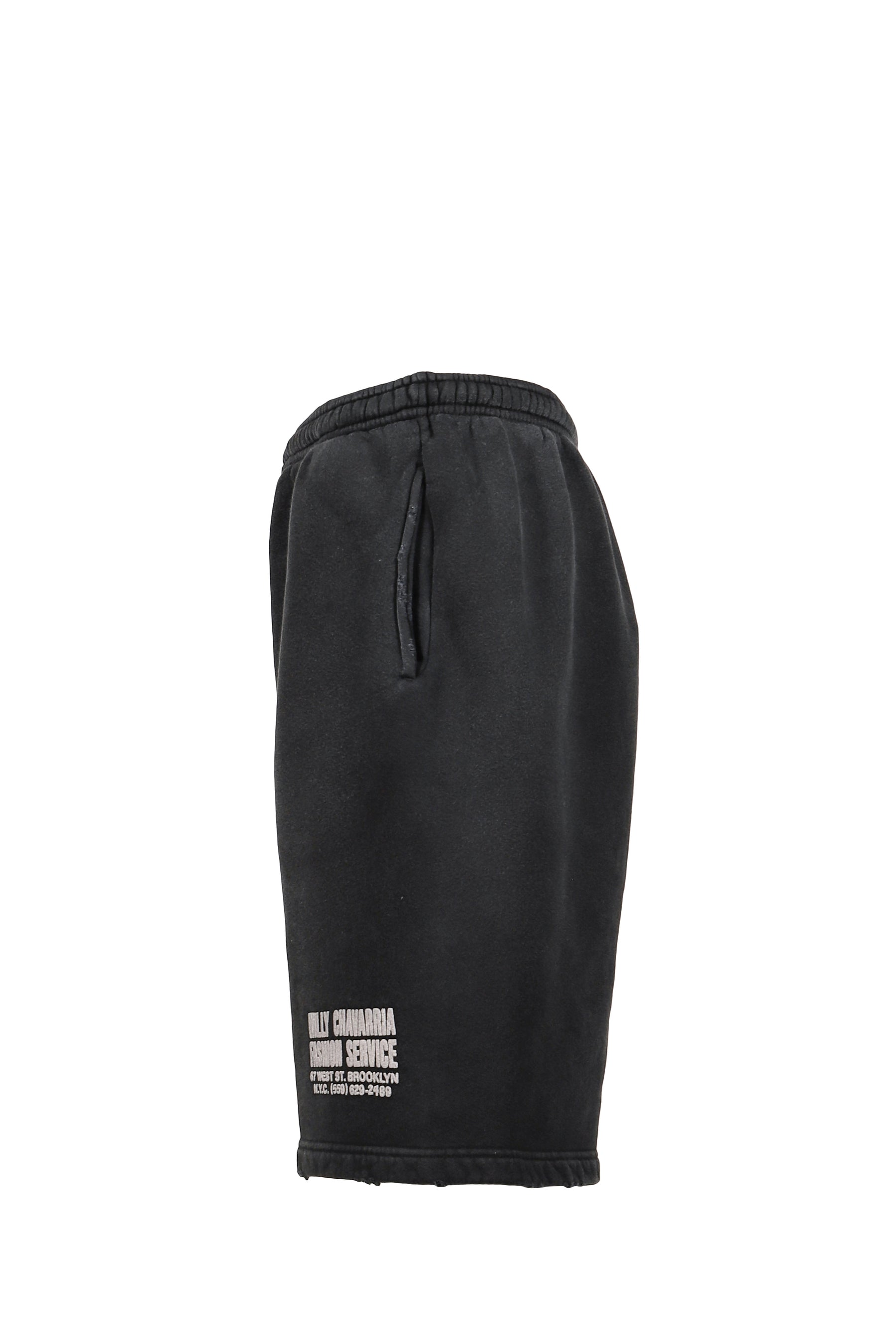 FASHION SERVICES WILLY SWEATSHORT / BLK 