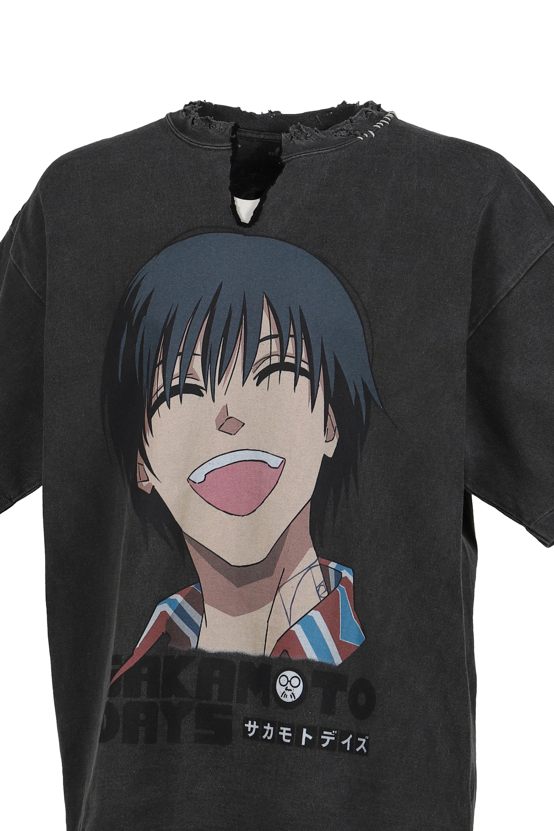 S/S T-SHIRT (NAGUMO)/ MINUS COLLABORATION / BLK