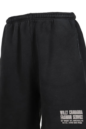 FASHION SERVICES WILLY SWEATSHORT / BLK 