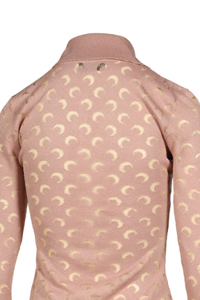 MOON DEVORE LS SHIRT / LIGHT PNK