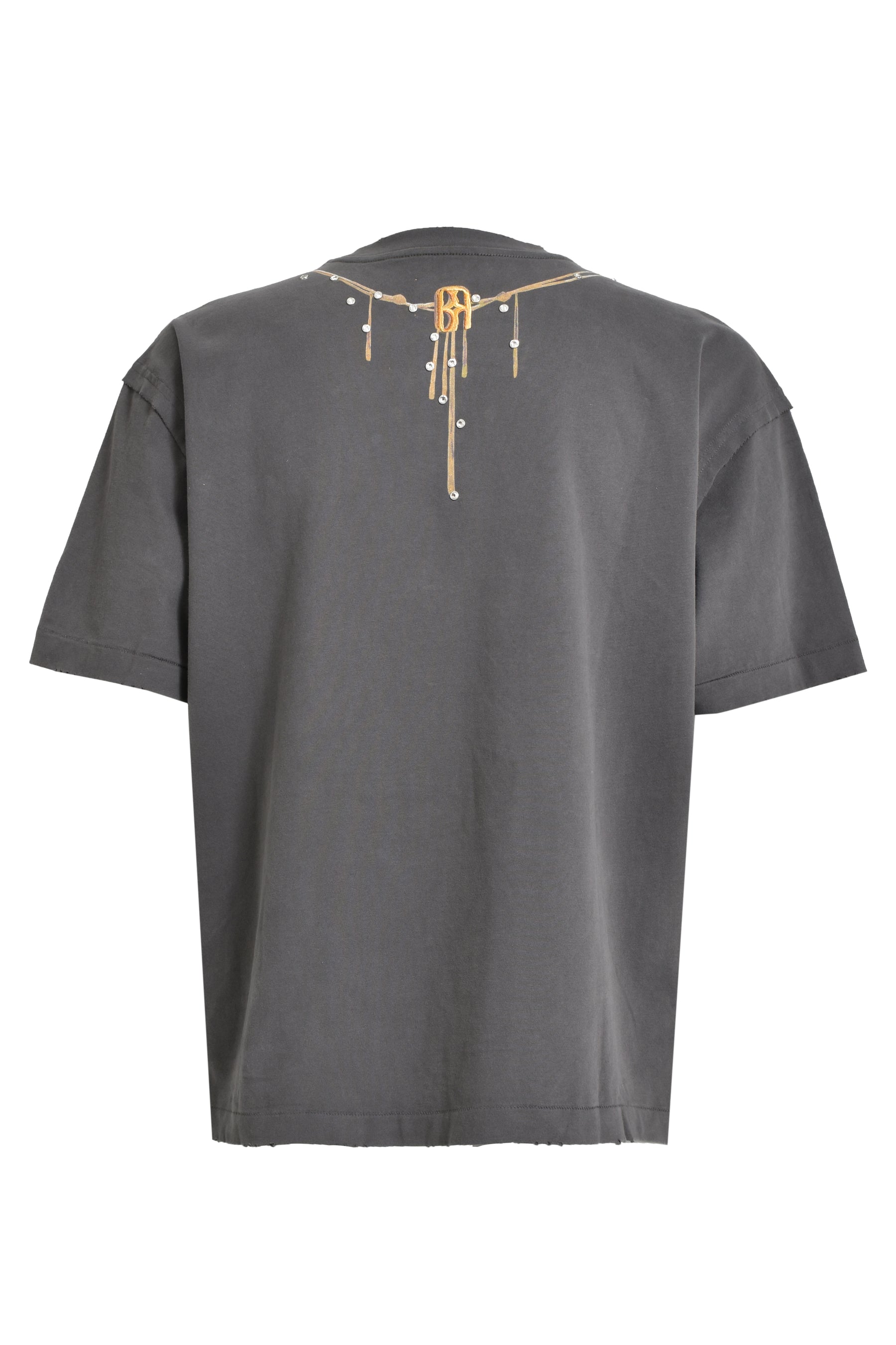 GEM NECKLACE TEE / BLK