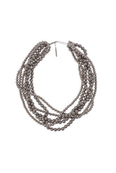 PEARL CURRENT NECKLACE 02 / GRY