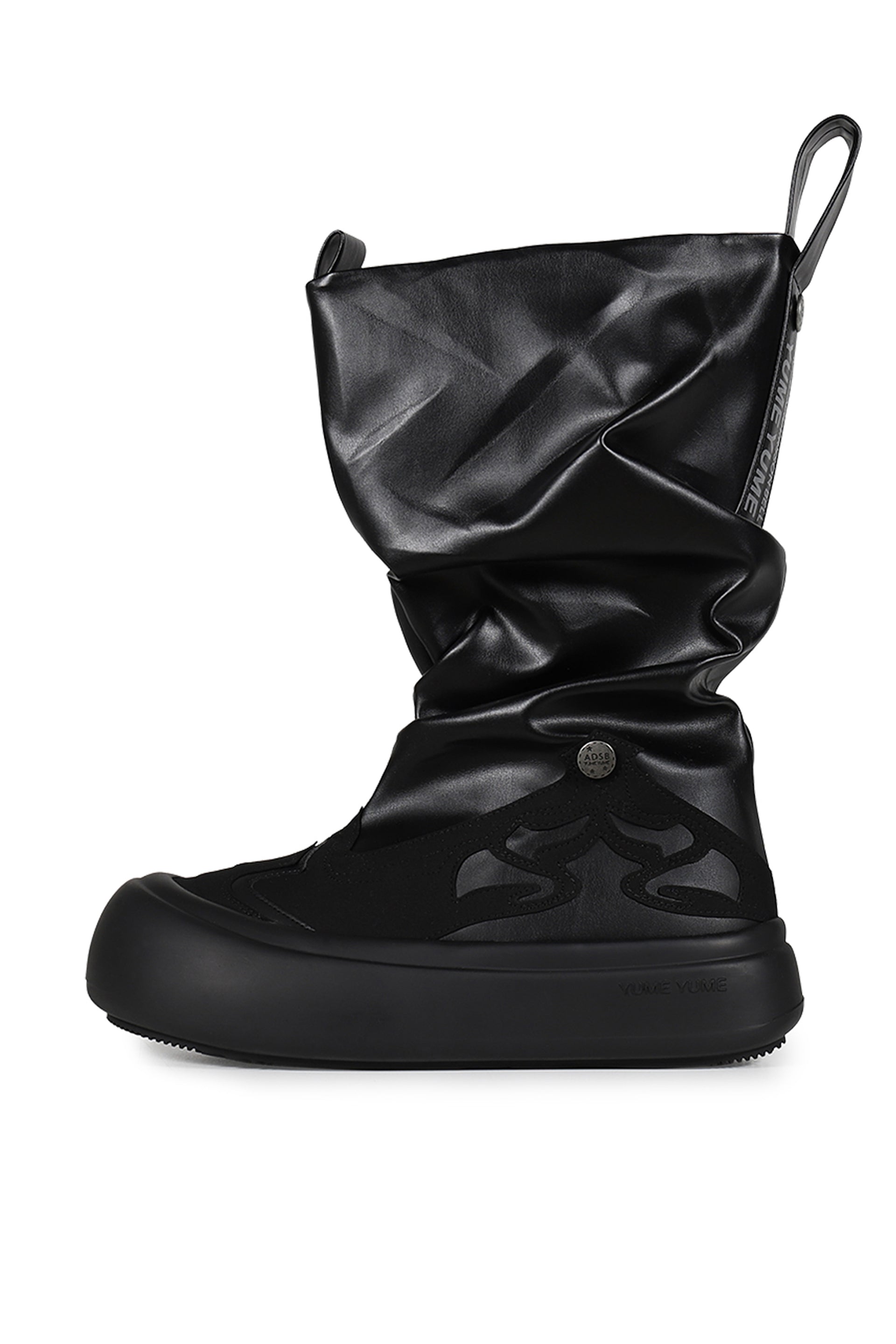 YUME YUME × Andersson Bell FISHERMAN BOOT LOW / BLK