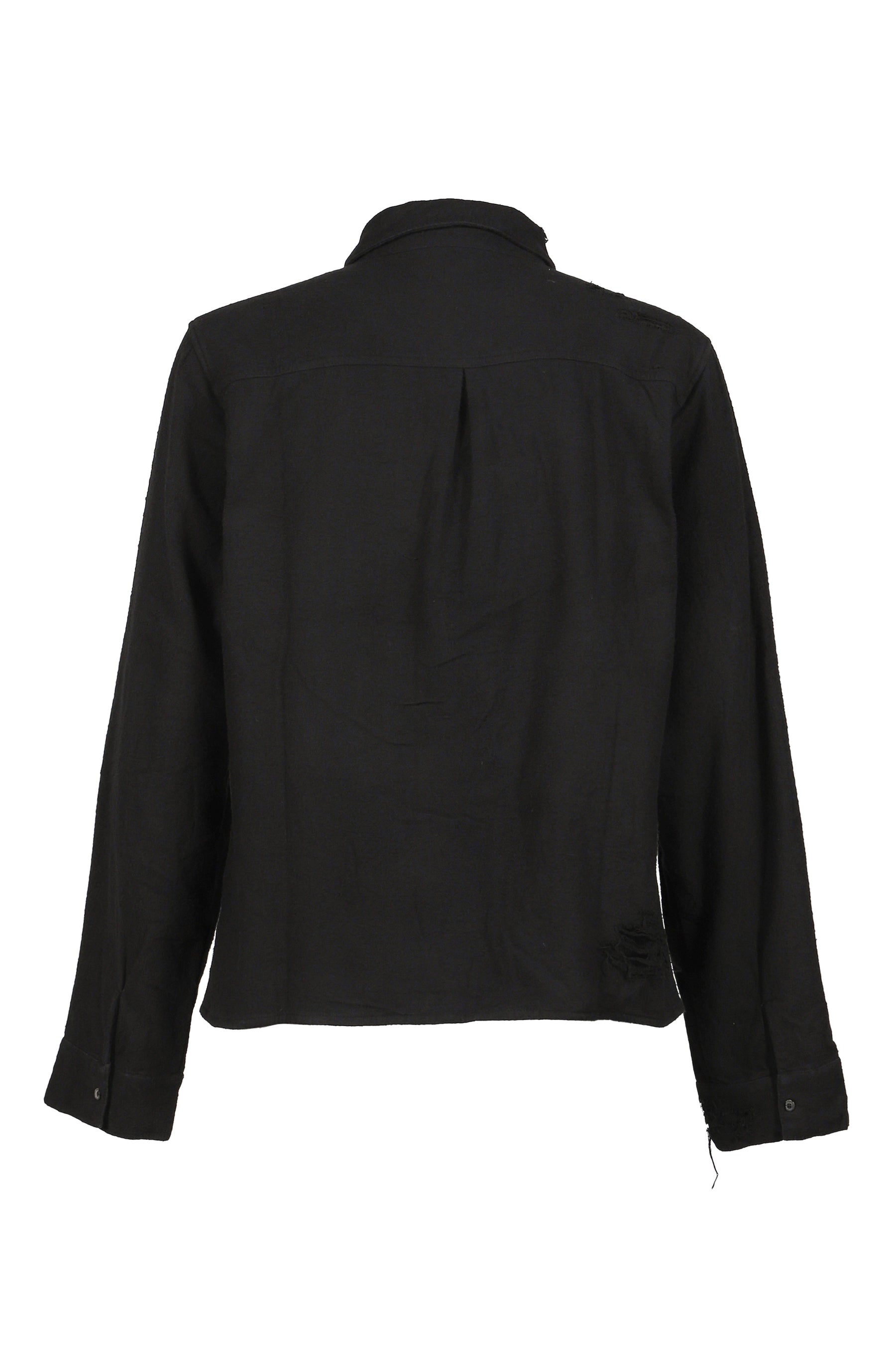 RIPPED SHIRT  / BLK