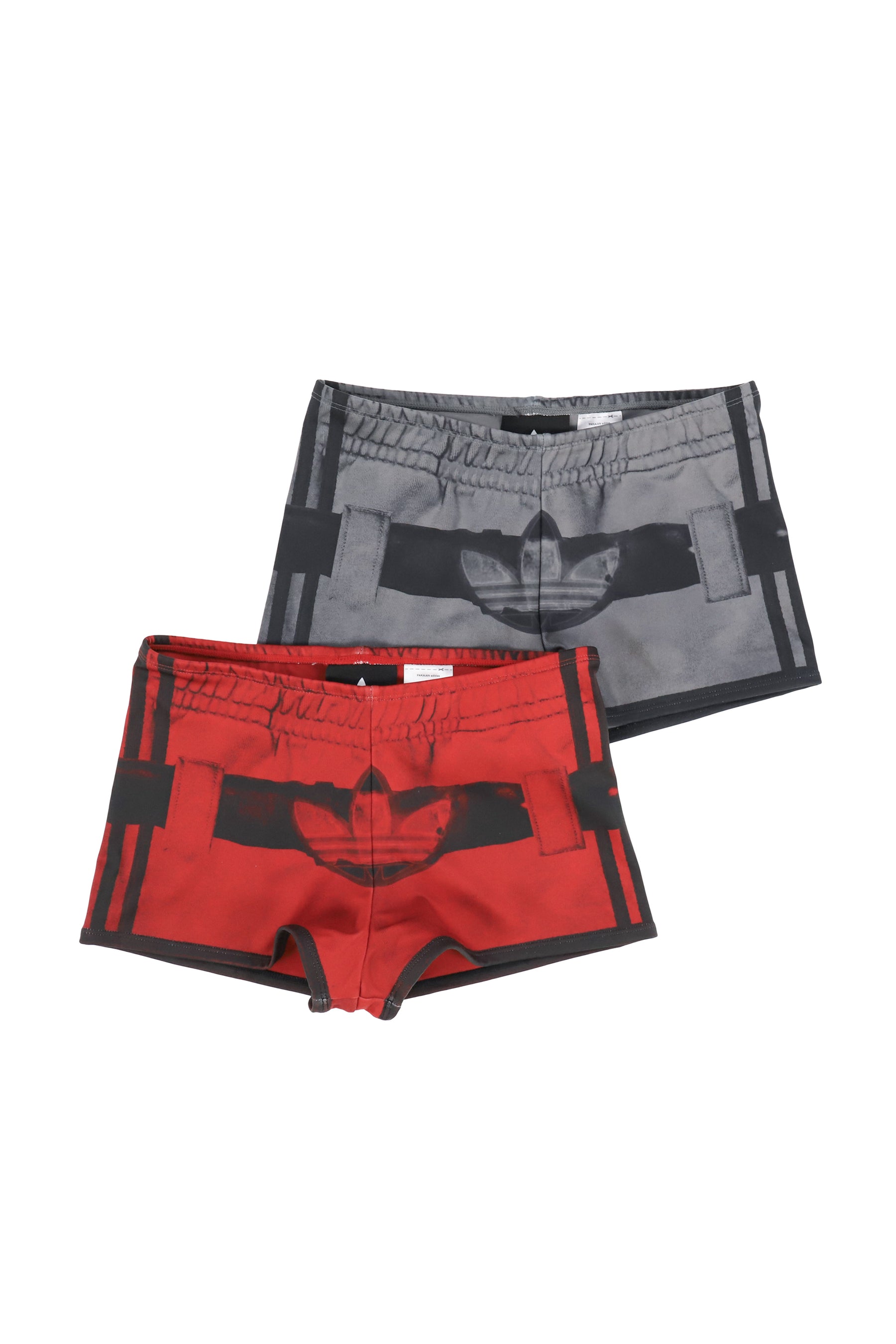 AVAVAV PRINTED SHORTS 2-PACK / BETTERSCURLET GRY