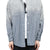 FADED SPARKLING PLAID SHIRT / BLUE