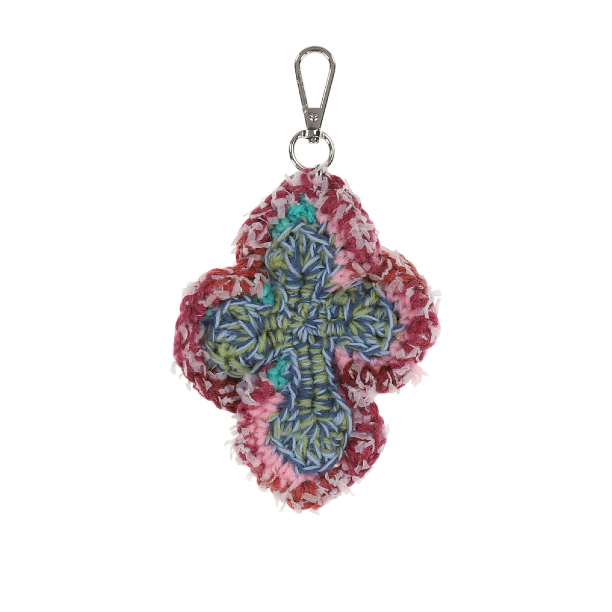 Y.A.R.N. ヤーン FW25 NUBIAN限定 3D CROSS KEYCHAIN / MULTI - NUBIAN