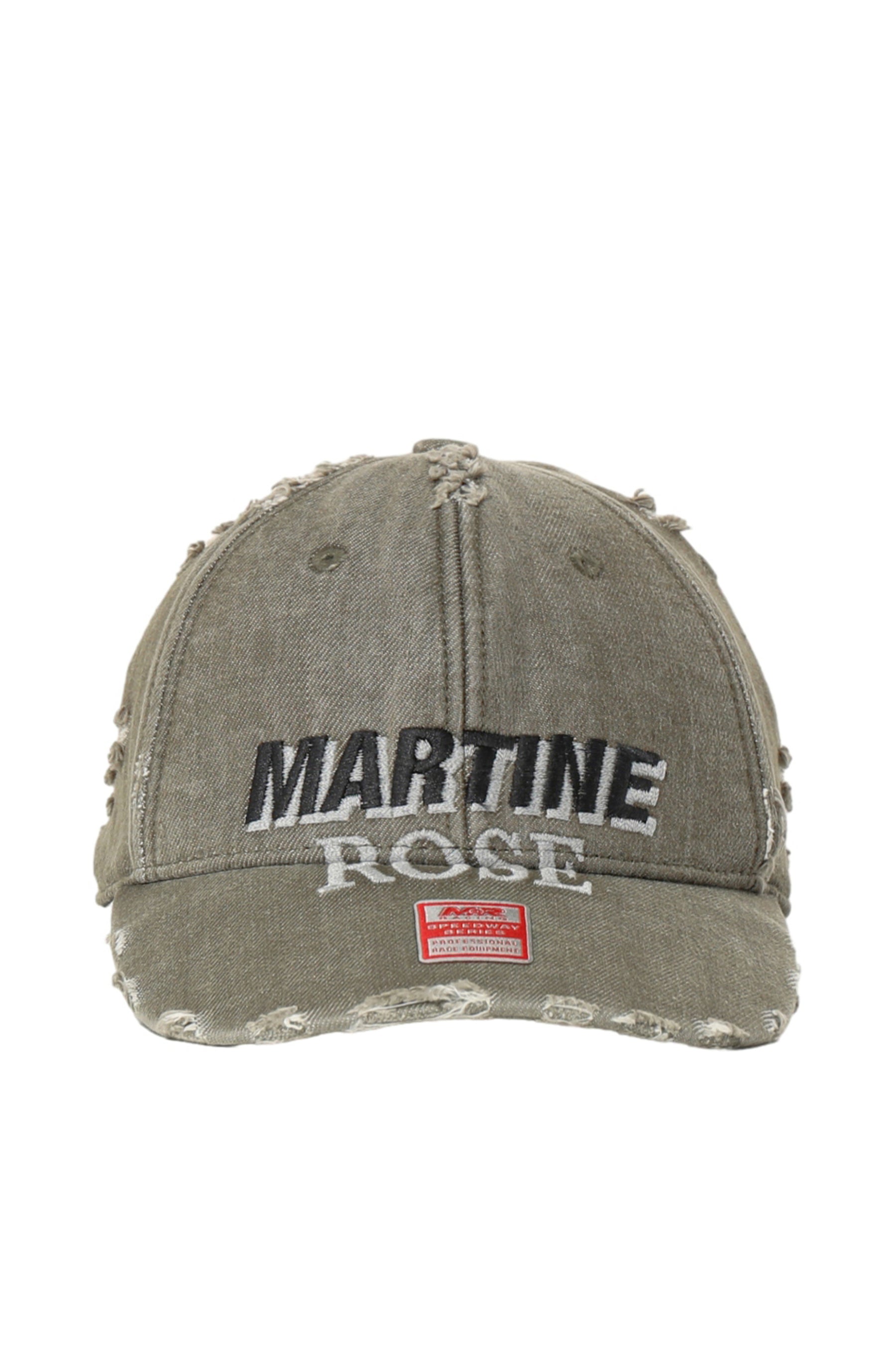 Martine Rose マーティン ローズ FW23 ROLLED BACK CAP / GRN MARTINE