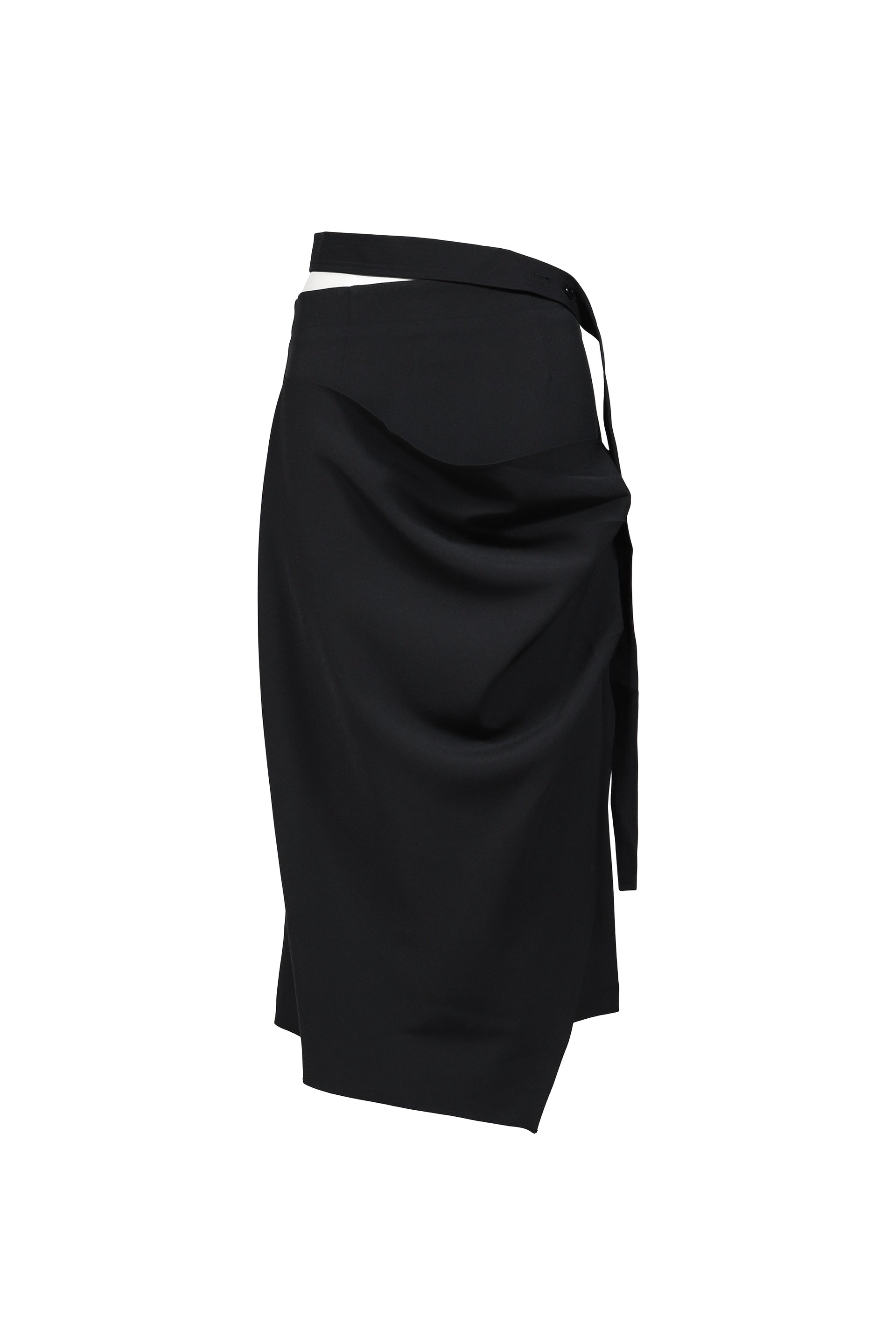 SLIP DOWN SKIRT / BLK