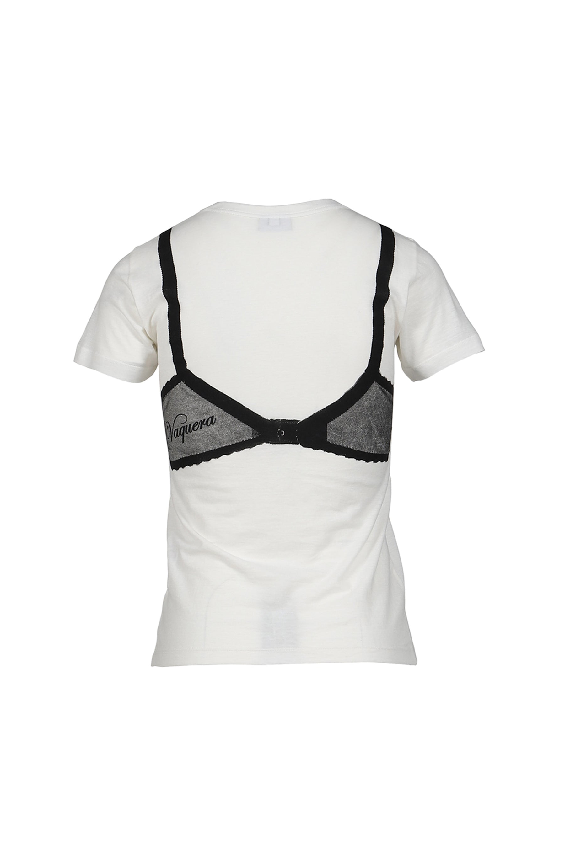 BRA T SHIRT KNIT / WHITE 