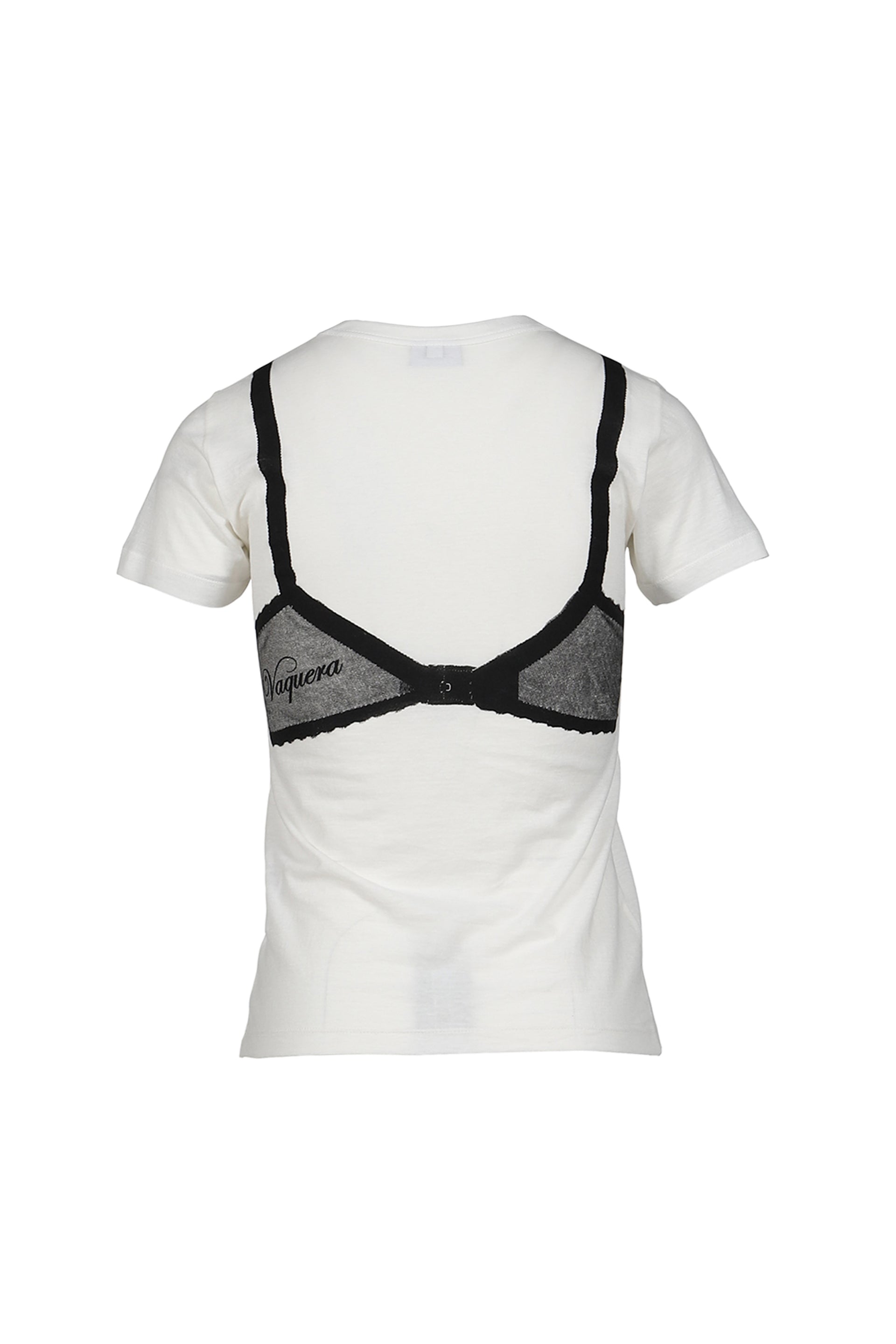 BRA T SHIRT KNIT / WHT