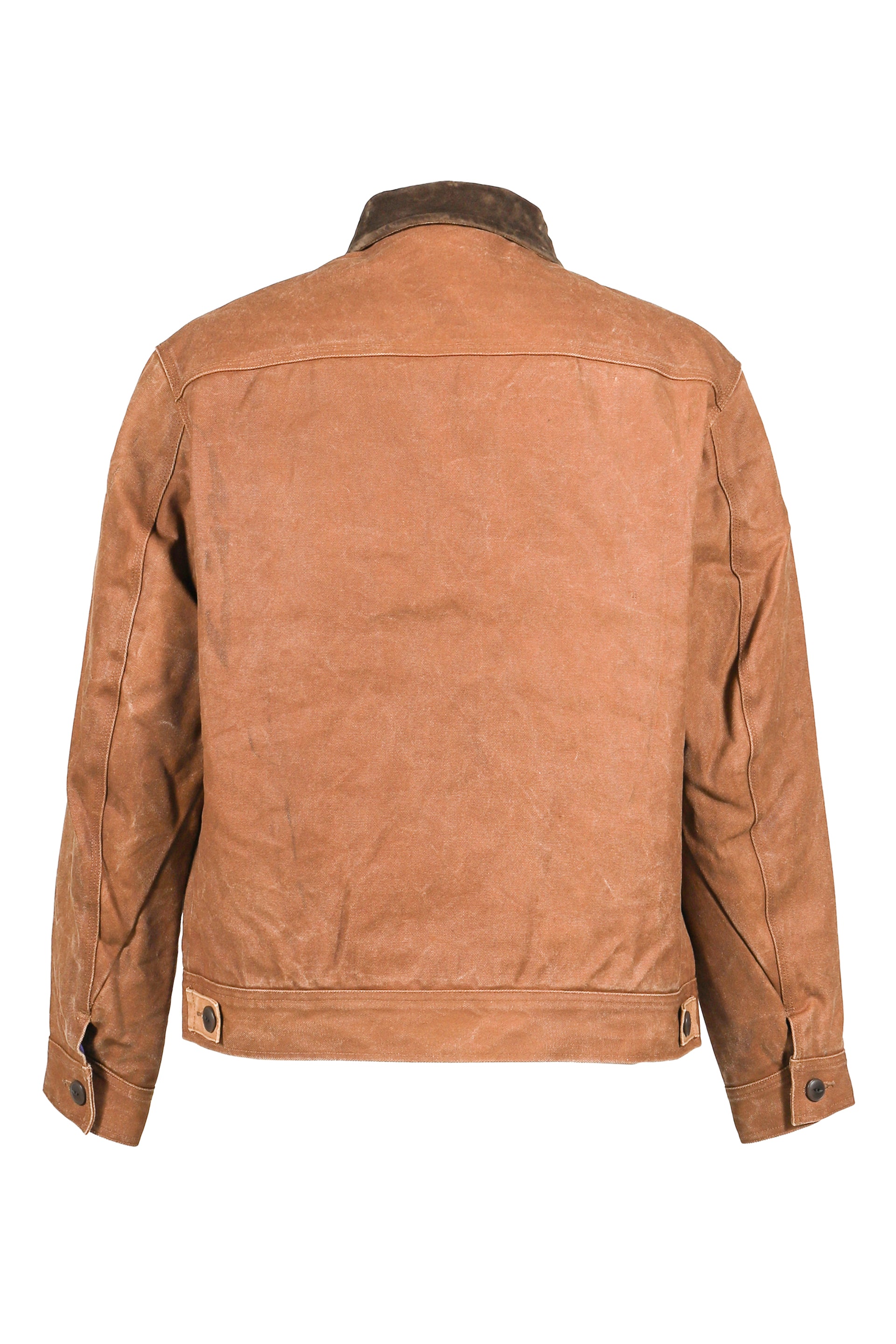 ZIPPED WORK JACKET - DUCK CANVAS / KAKISHIBU PAINT / DK.BRW