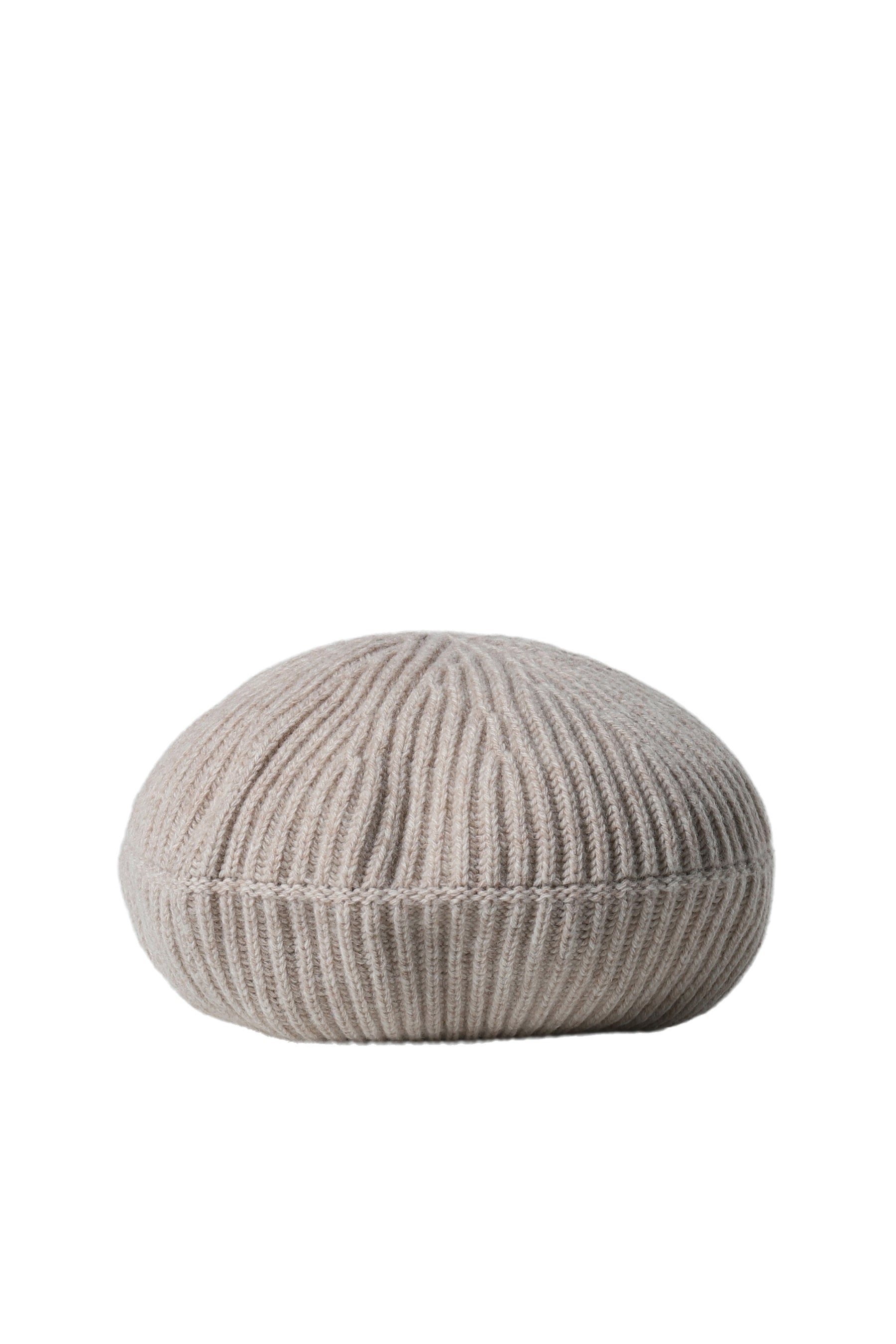 STRUCTURED RIB BERET / SAND