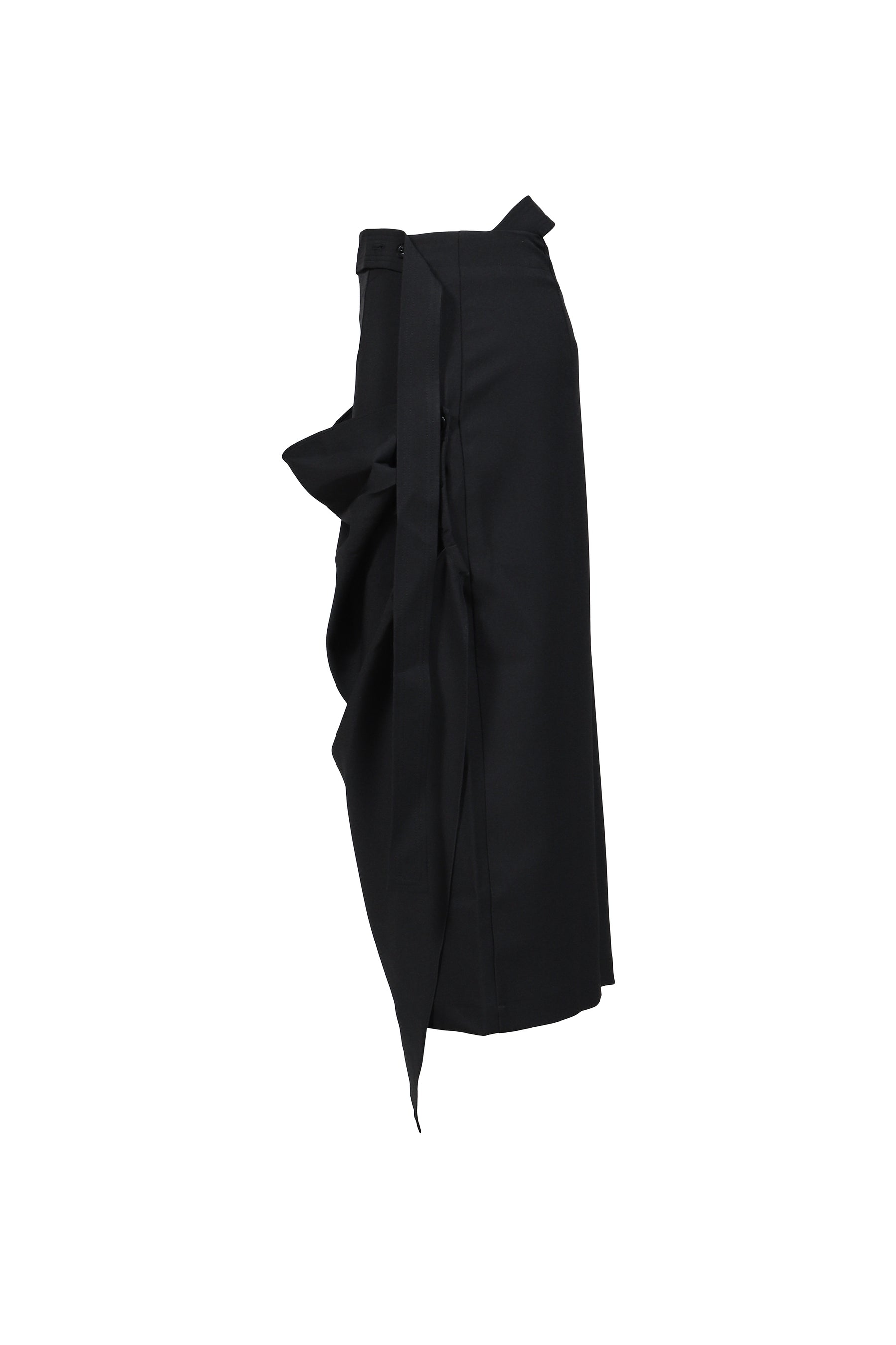 SLIP DOWN SKIRT / BLK