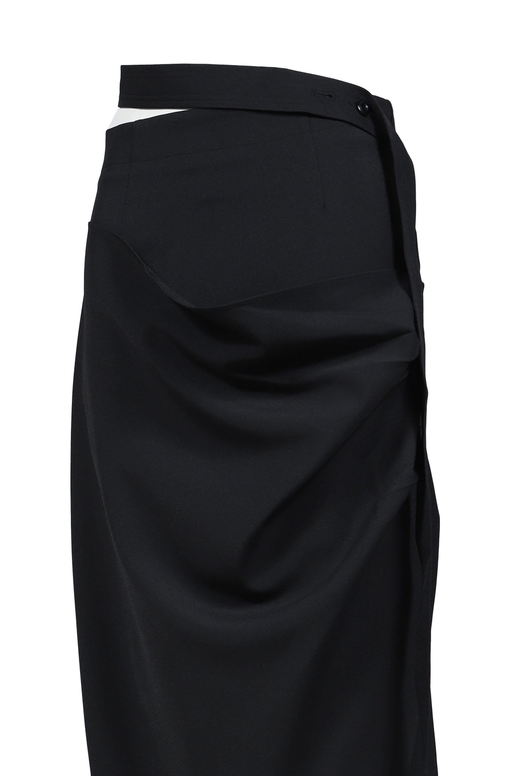 SLIP DOWN SKIRT / BLK