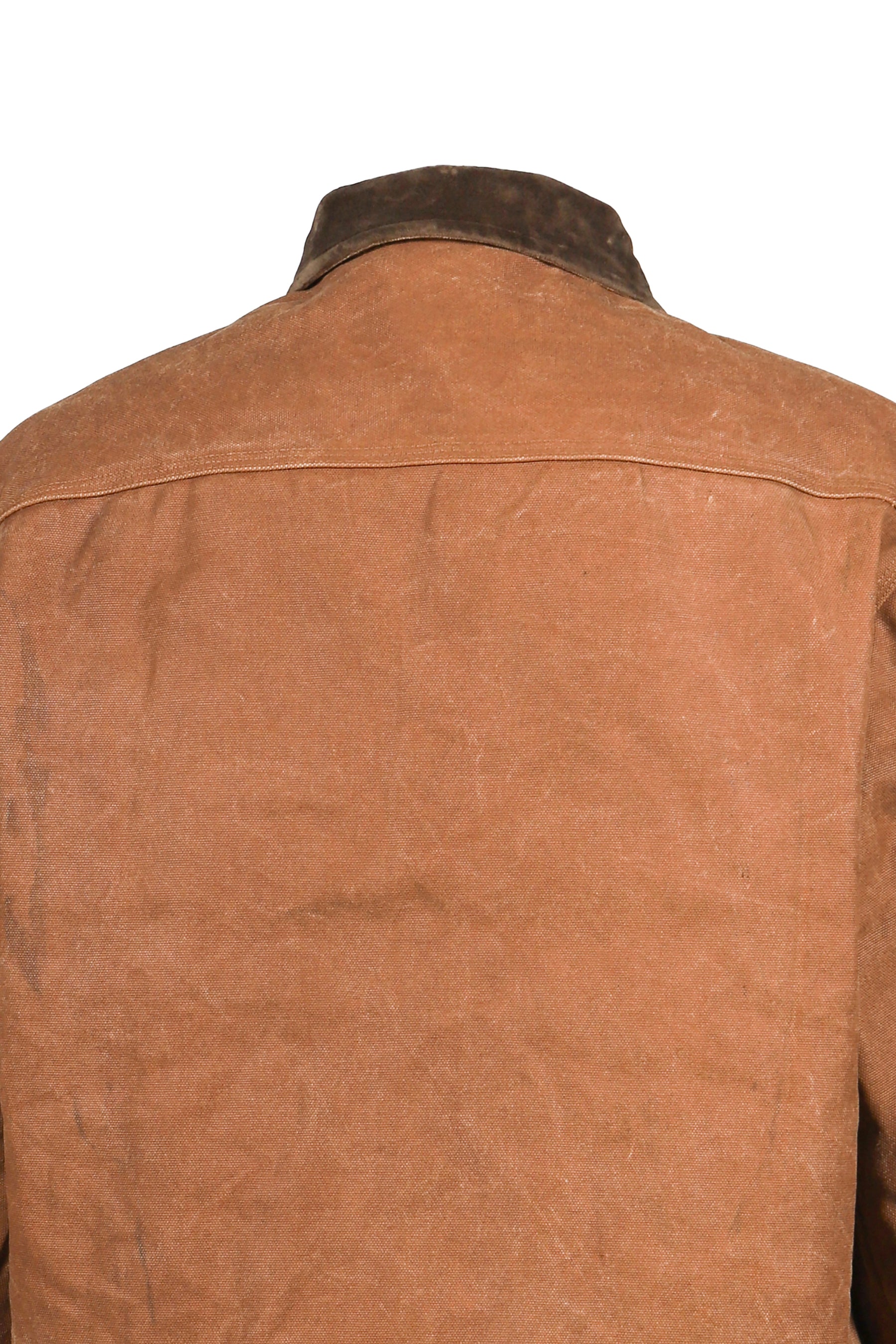 ZIPPED WORK JACKET - DUCK CANVAS / KAKISHIBU PAINT / DK.BRW