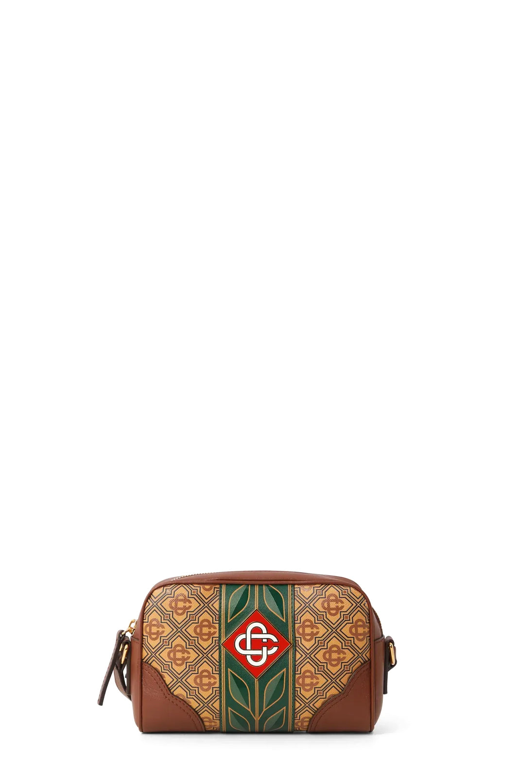 MONOGRAM CROSSBODY BAG / BRW
