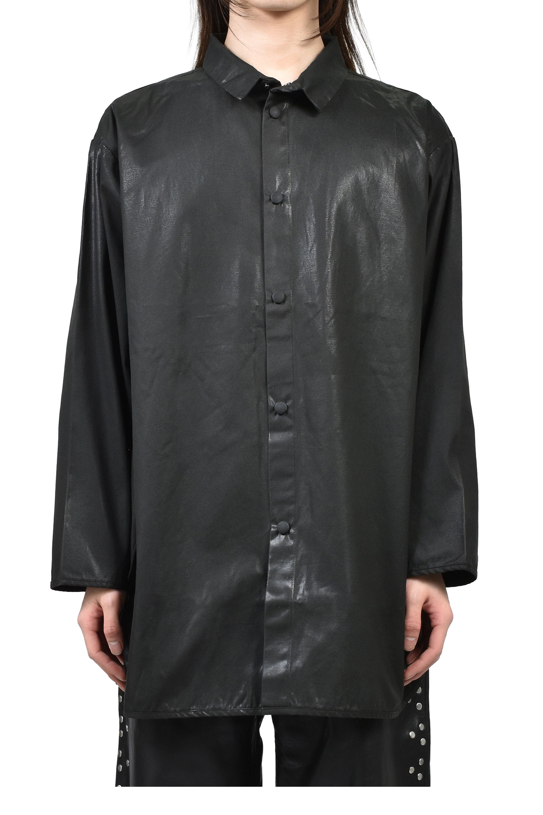 CINCINNATI SHIRT JACKET / BLACK 