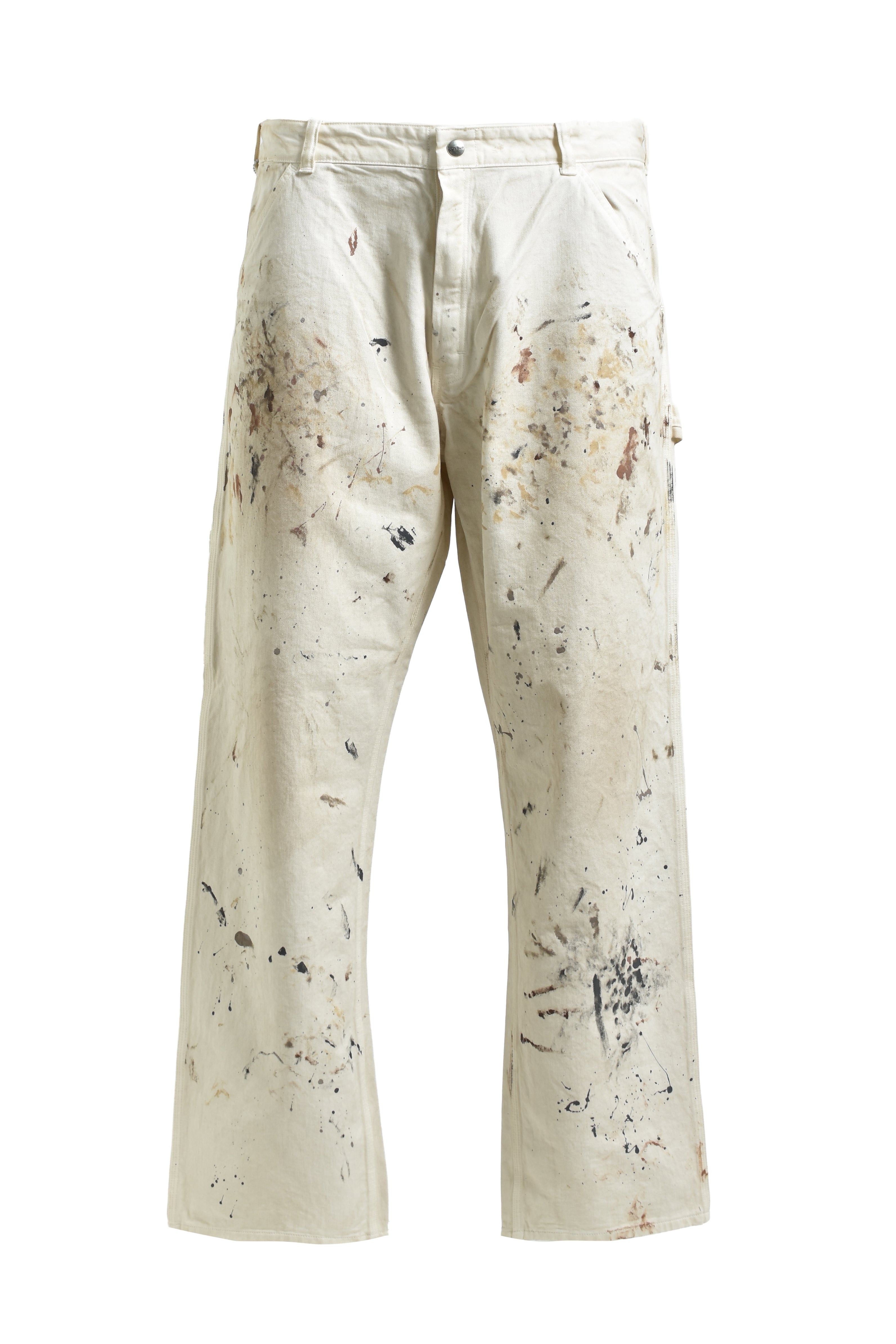 25SS BOWWOW STAINED WORK TROUSERS/L バウワウ BOW WOW バウワウ FW25