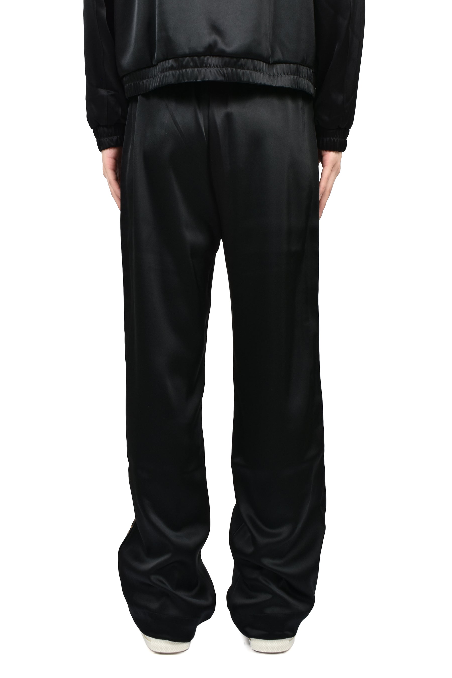 CHEETAH STRIPE TRACK PANTS / BLK CHEETAH