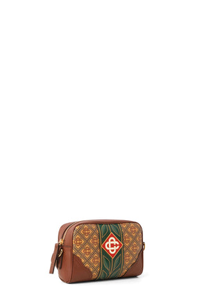 MONOGRAM CROSSBODY BAG / BRW