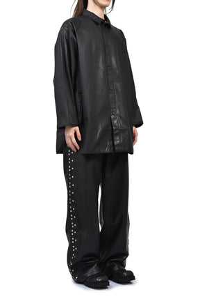 CINCINNATI SHIRT JACKET / BLACK 