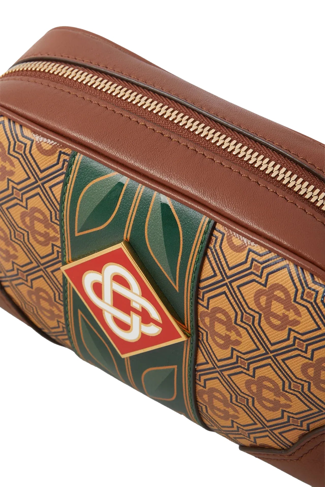 MONOGRAM CROSSBODY BAG / BRW