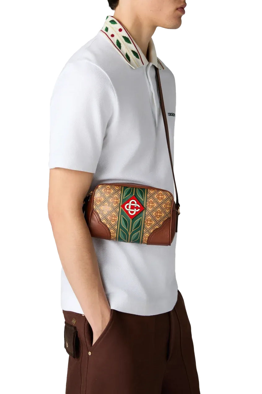 MONOGRAM CROSSBODY BAG / BRW