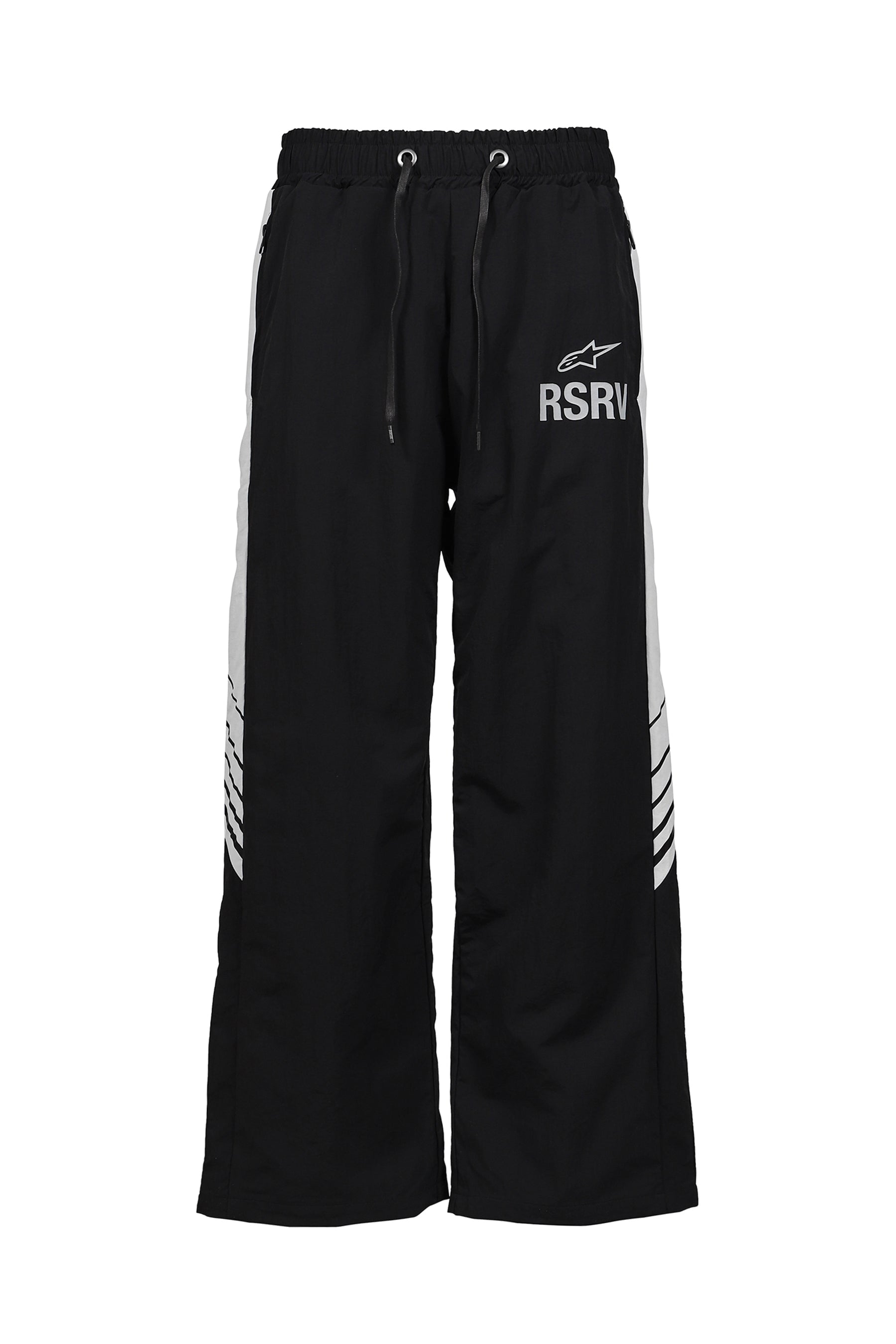 CROSSOVER TRACKSUIT PANTS / BLK